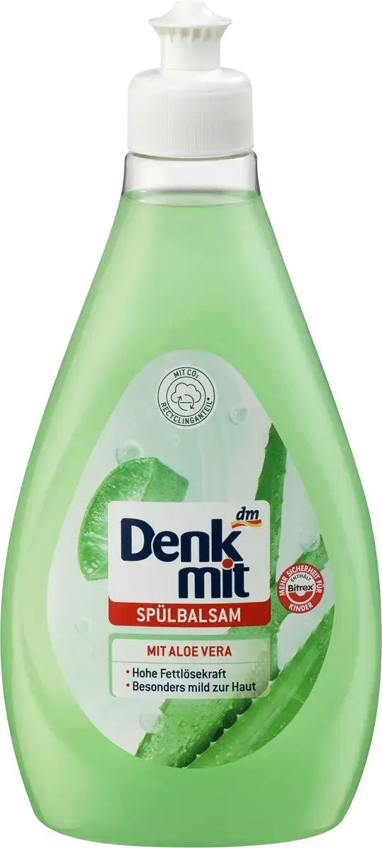 Denkmit Aloe Vera Dishwashing Balm, 500 mL
