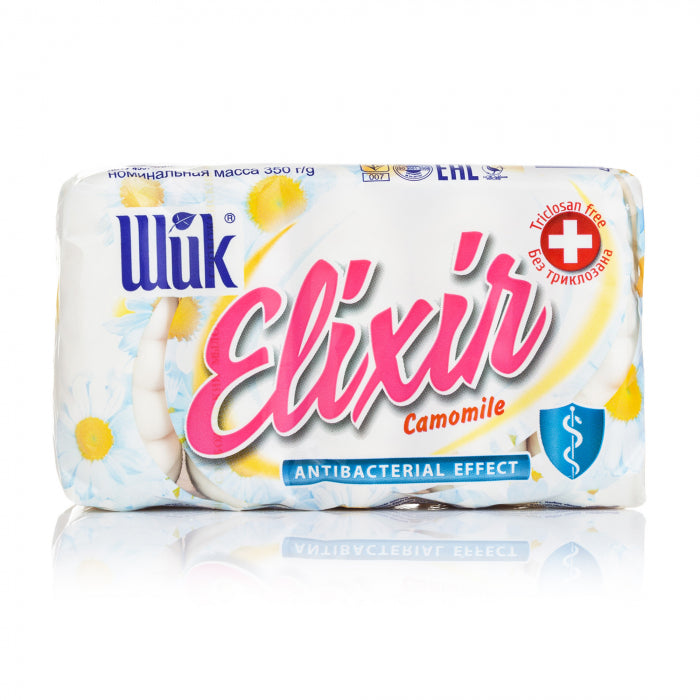 Shik Elixir Chamomile Antibacterial Bar Soap, 5 x 70 g