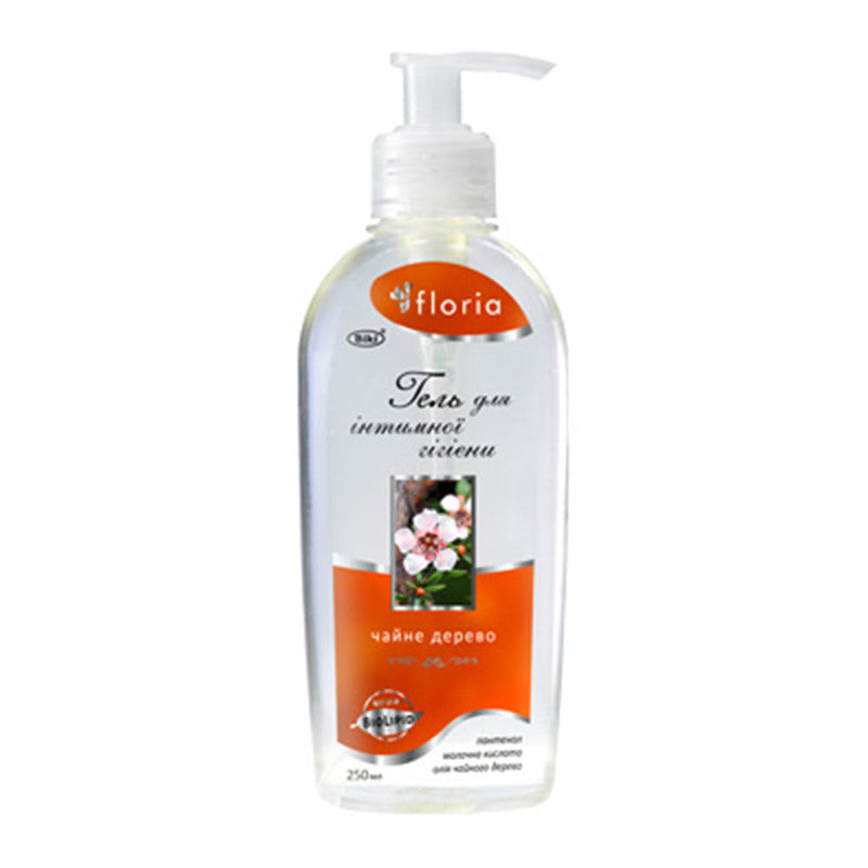 VIKI Floria Tea Tree Intimate Wash Gel, 250 mL