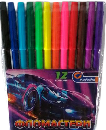Josef Otten 828 Boys' Markers, 12 Colors - Image 2