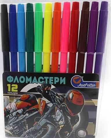 Josef Otten 828 Boys' Markers, 12 Colors - Image 3