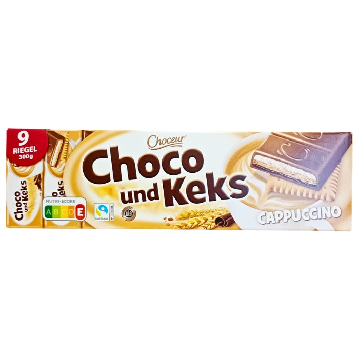 Choceur Cappuccino Chocolate with Cookie, 300 g - Image 2