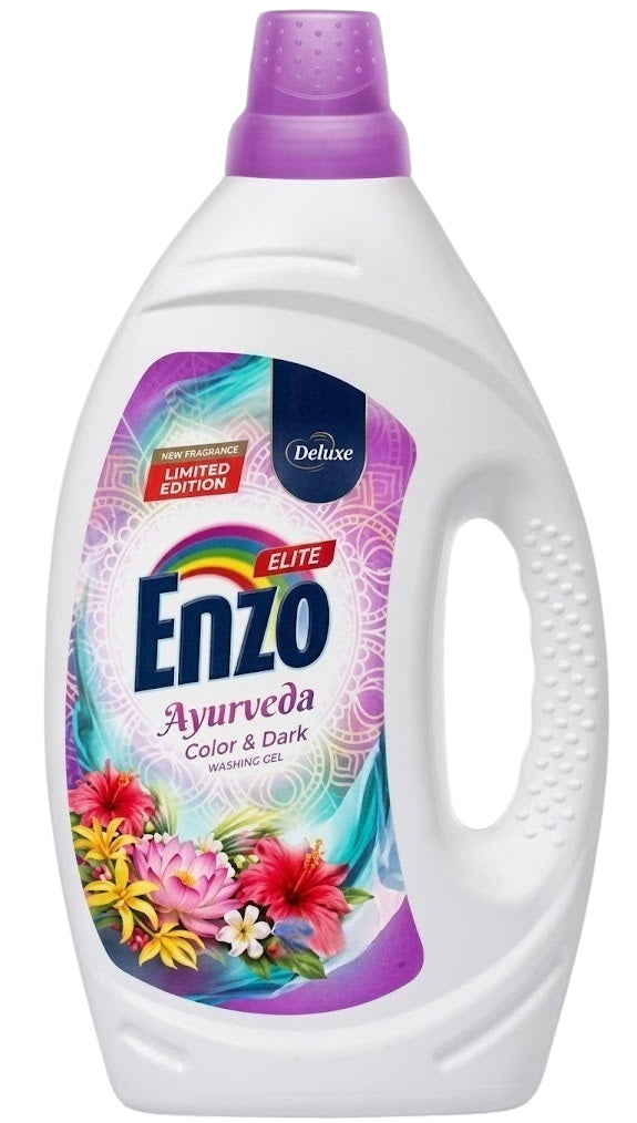 Deluxe Enzo Elite Ayurveda Liquid Laundry Detergent, 100 Loads, 4 L