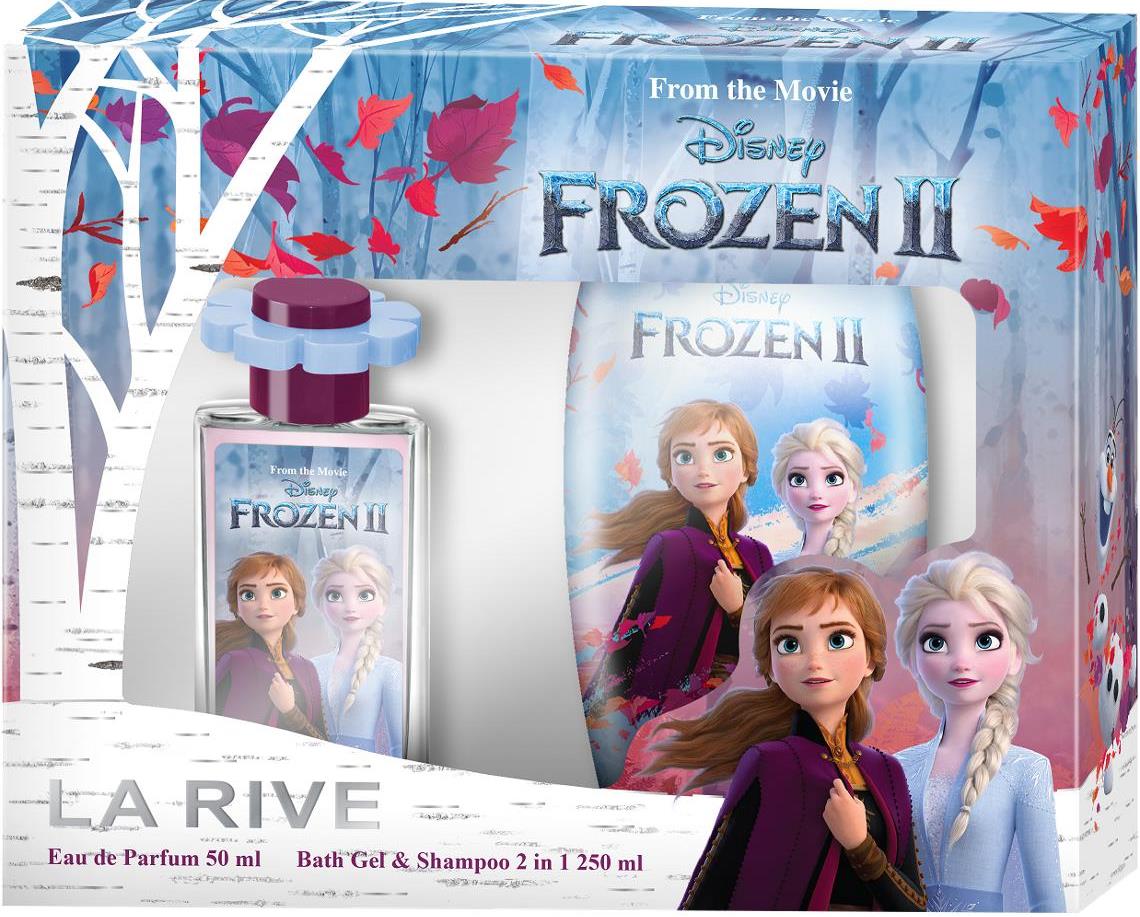 La Rive Frozen II Kids Gift Set: Eau de Parfum 50 mL + Shower Gel 250 mL