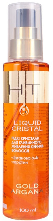 Hair Trend Gold Argan Liquid Crystals for Hair Ends, 100 mL