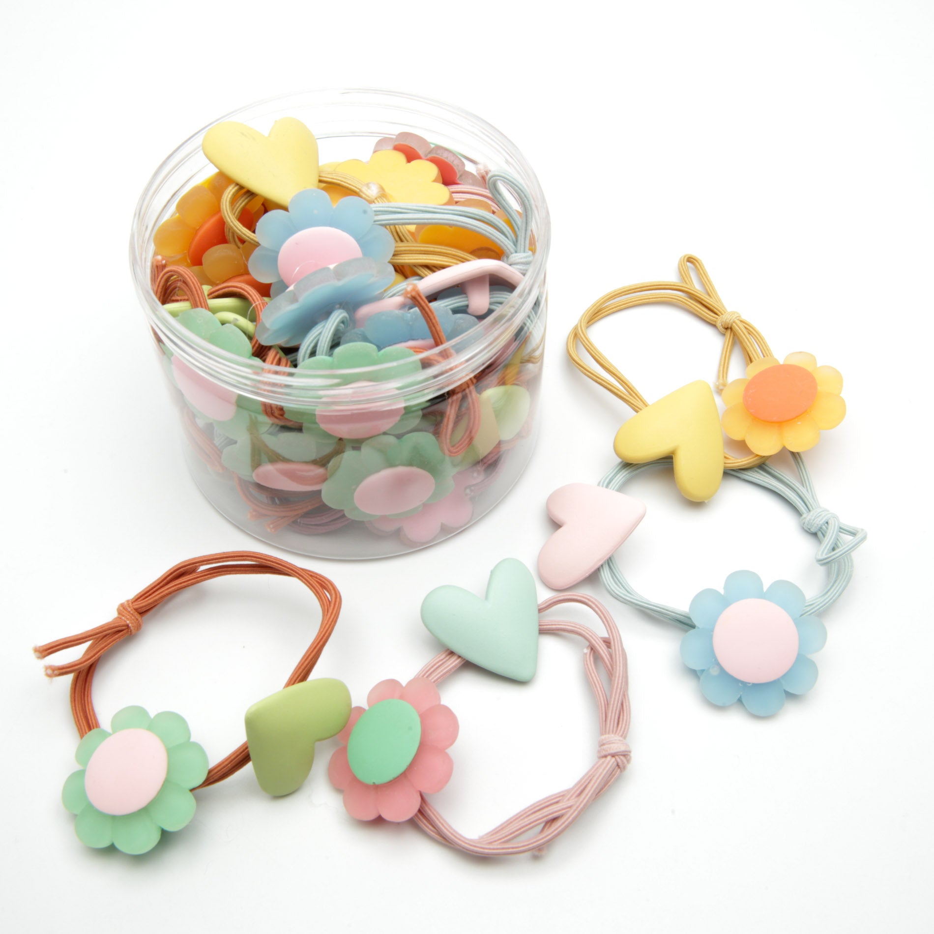 Kids' Assorted Thin Hair Tie 6-0955/6-0953 (Price per 1 pc)