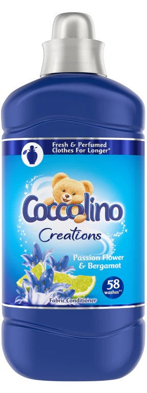 Coccolino Creations Passion Flower & Bergamot Fabric Softener, 1450 mL