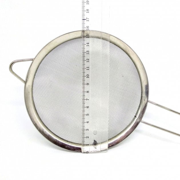No. 16 Stainless Steel Sieve with Handle - Image 2