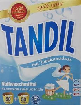 Tandil Vollwaschmittel Laundry Detergent Powder, 6.5 kg