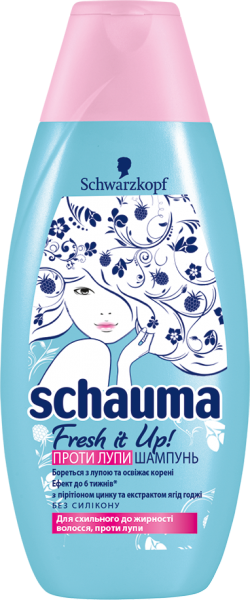 Schauma Fresh it UP Anti-Dandruff Shampoo, 400 mL