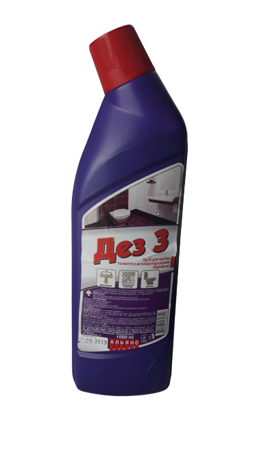 DEZ-3 Bathroom Fixture Cleaner, 1000 mL
