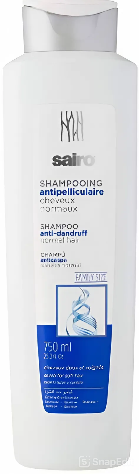 Sairo Anti-Dandruff Shampoo, 750 mL