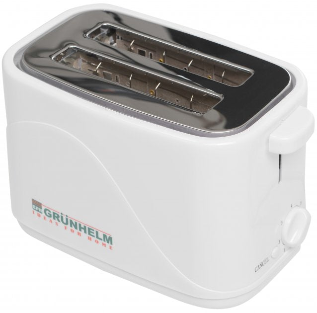 Grunhelm GWD008 White Toaster, 700 W - Image 2