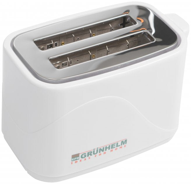 Grunhelm GWD008 White Toaster, 700 W - Image 3