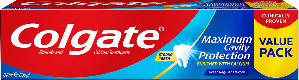 Colgate Maximum Cavity Protection Fresh Mint Toothpaste, 150 mL