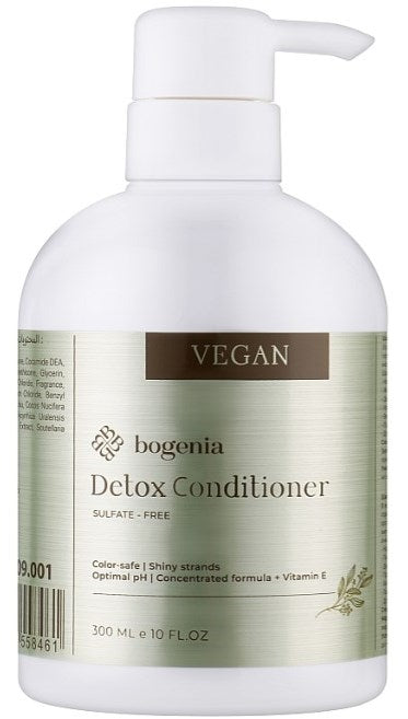 Bogenia Vegan Detox Sulfate-Free Hair Conditioner, 300 mL