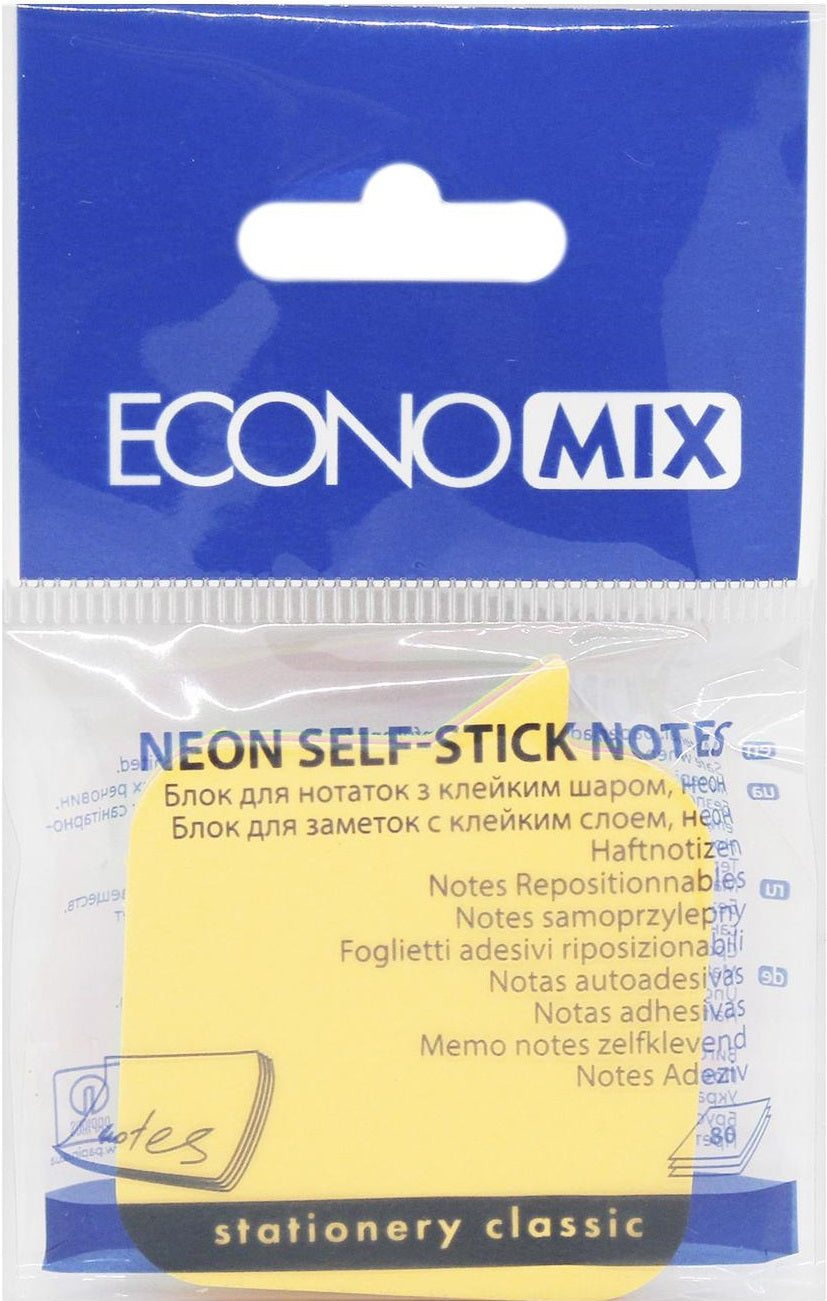 Economix 20952 Self-Adhesive Note Sheets, 80 pcs