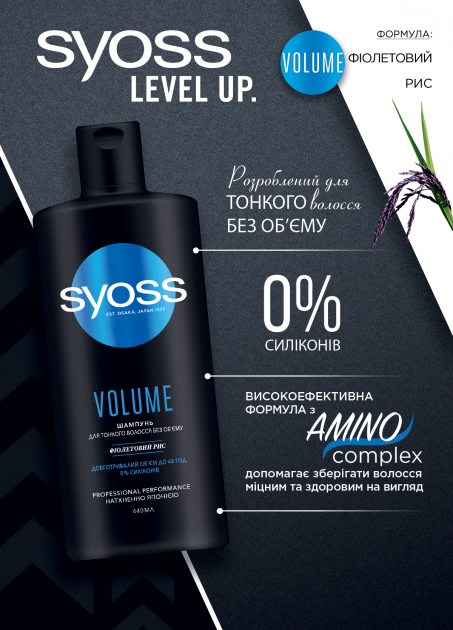 Syoss Volume Shampoo, 440 mL - Image 2