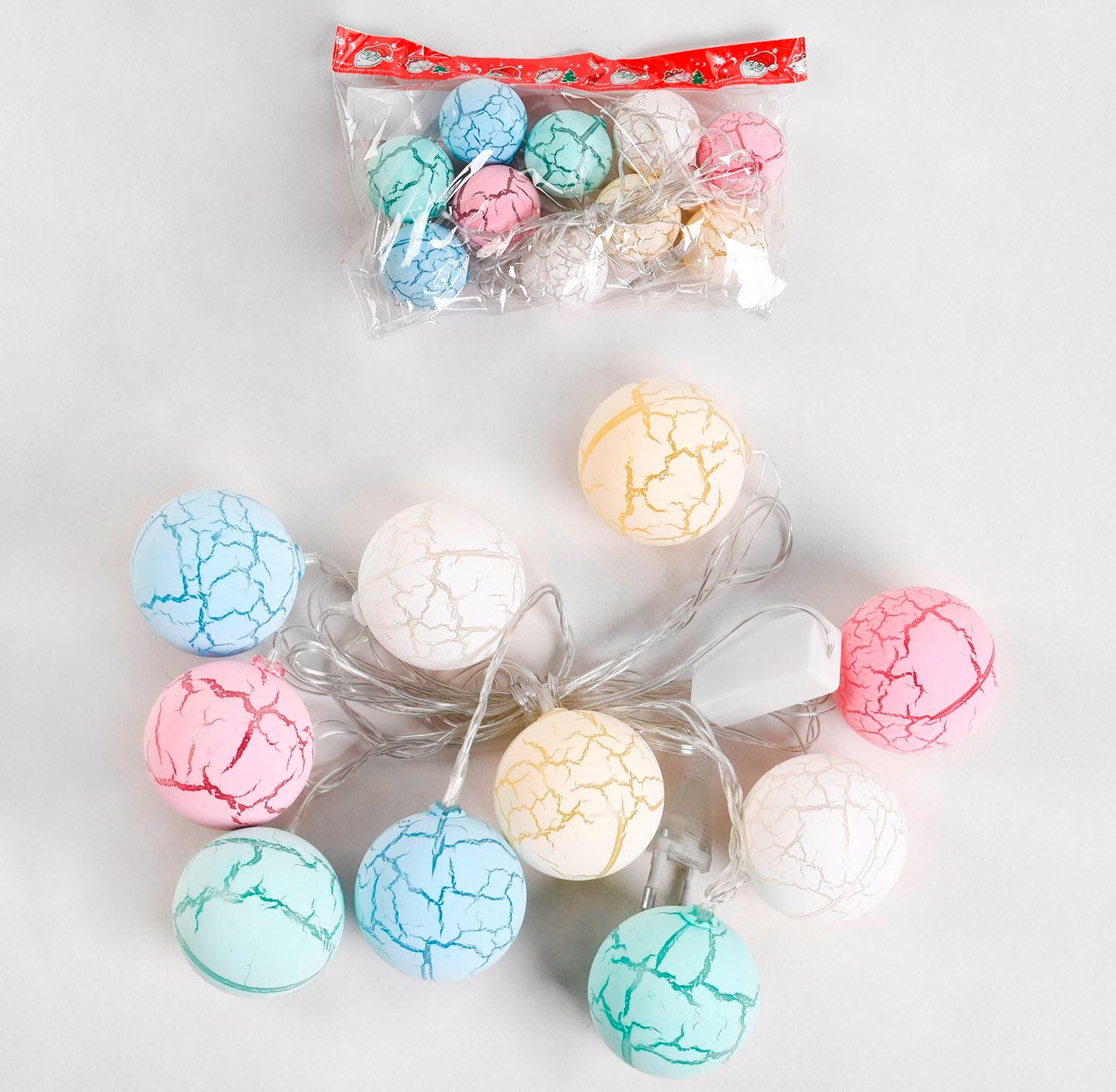 C46907 Multicolor Ball String Lights, 2.5 m, 10 Lights
