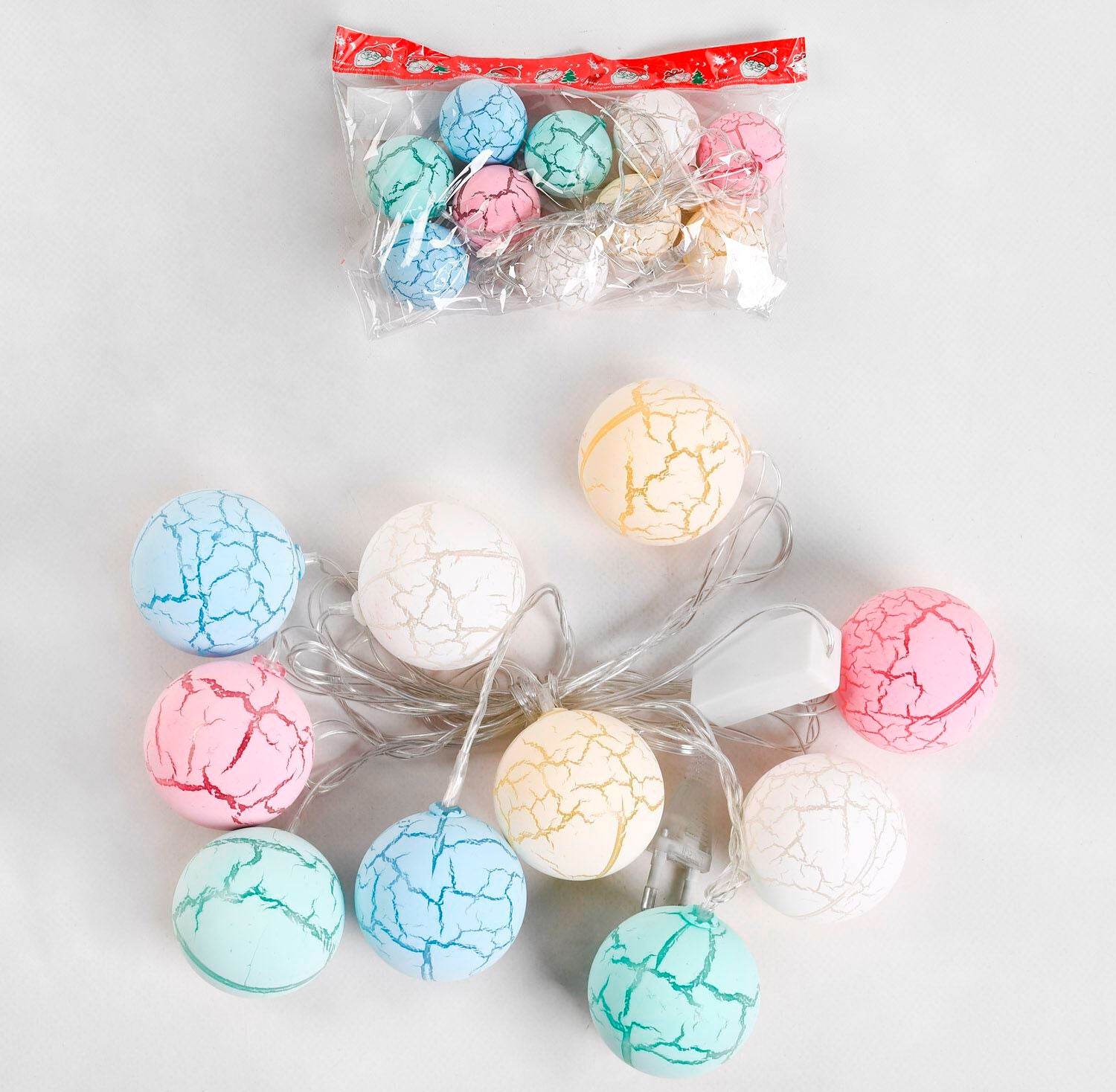 C46907 Multicolor Ball String Lights, 2.5 m, 10 Lights