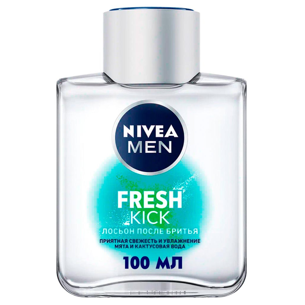 Nivea Men Fresh Kick Aftershave Lotion, 100 mL - Image 2