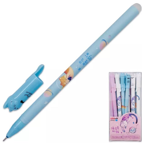 Lea Erasable Pen, Assorted Designs