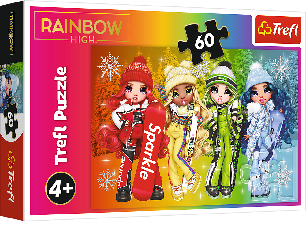 Trefl 17380 Rainbow High Puzzle, 60 Pieces