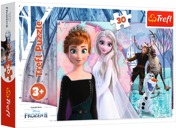 Trefl 18275 Frozen 2 Magical Land of Ice Puzzle, 30 Pieces