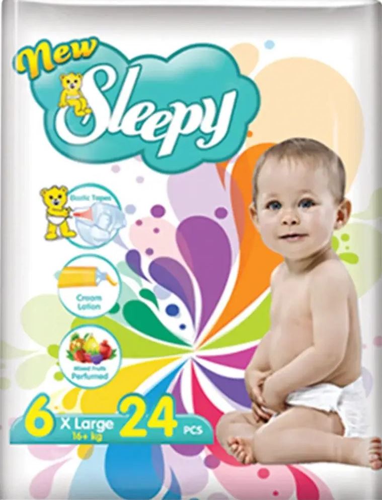 Sleepy New Size 6 Baby Diapers, 16+ kg, 24 pcs