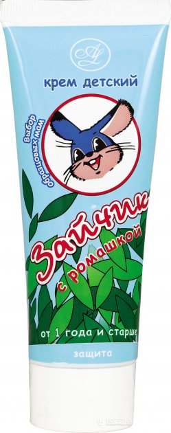 Amalgama Bunny Chamomile Kids Cream, 75 mL