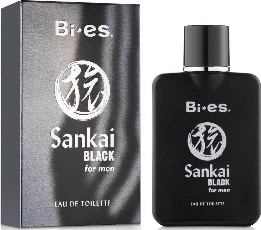 Bi-Es Sankai Black Men's Eau de Toilette, 100 mL