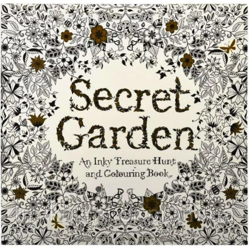 Magic Garden Anti-Stress Coloring Book