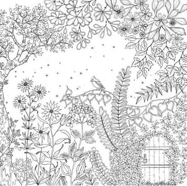 Magic Garden Anti-Stress Coloring Book - Image 2