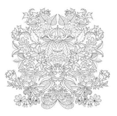 Magic Garden Anti-Stress Coloring Book - Image 3