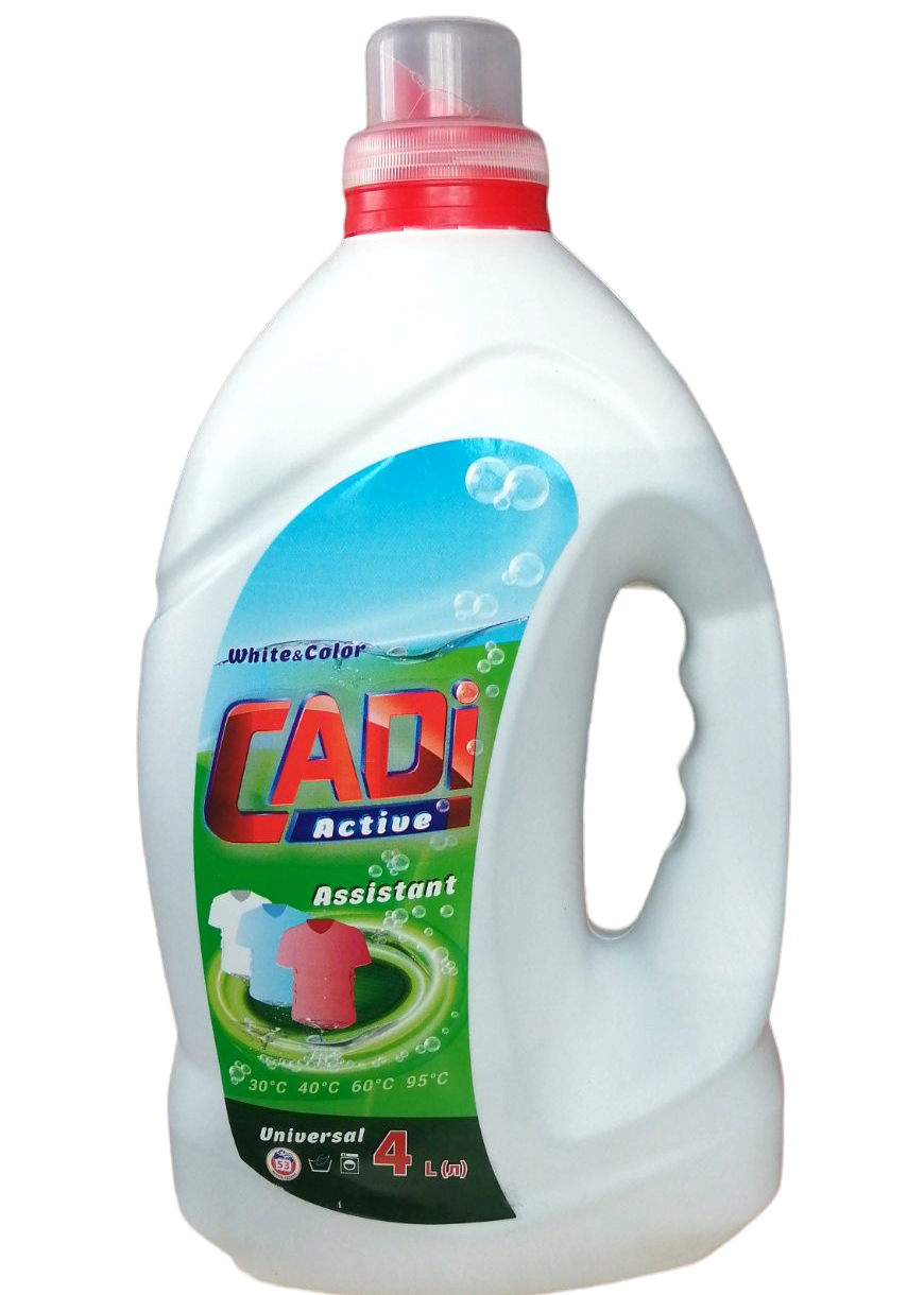 Cadi Universal Liquid Laundry Detergent, 53 Loads, 4 L