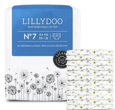 Lillydoo Size 7 Baby Diapers, 15+ kg, 21 pcs - Image 2