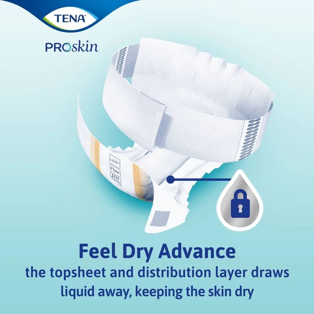 Tena ProSkin Flex Normal Size L Adult Diapers, 5K, 34 pcs - Image 2