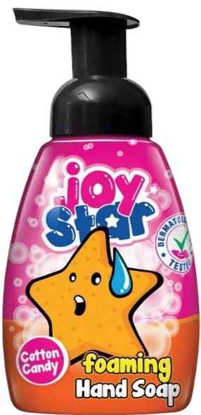 Joystar Cotton Candy Kids' Foaming Liquid Hand Soap with Pump, 300 mL