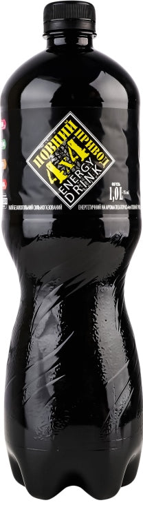 4 x 4 Sparkling Energy Drink, 1 L