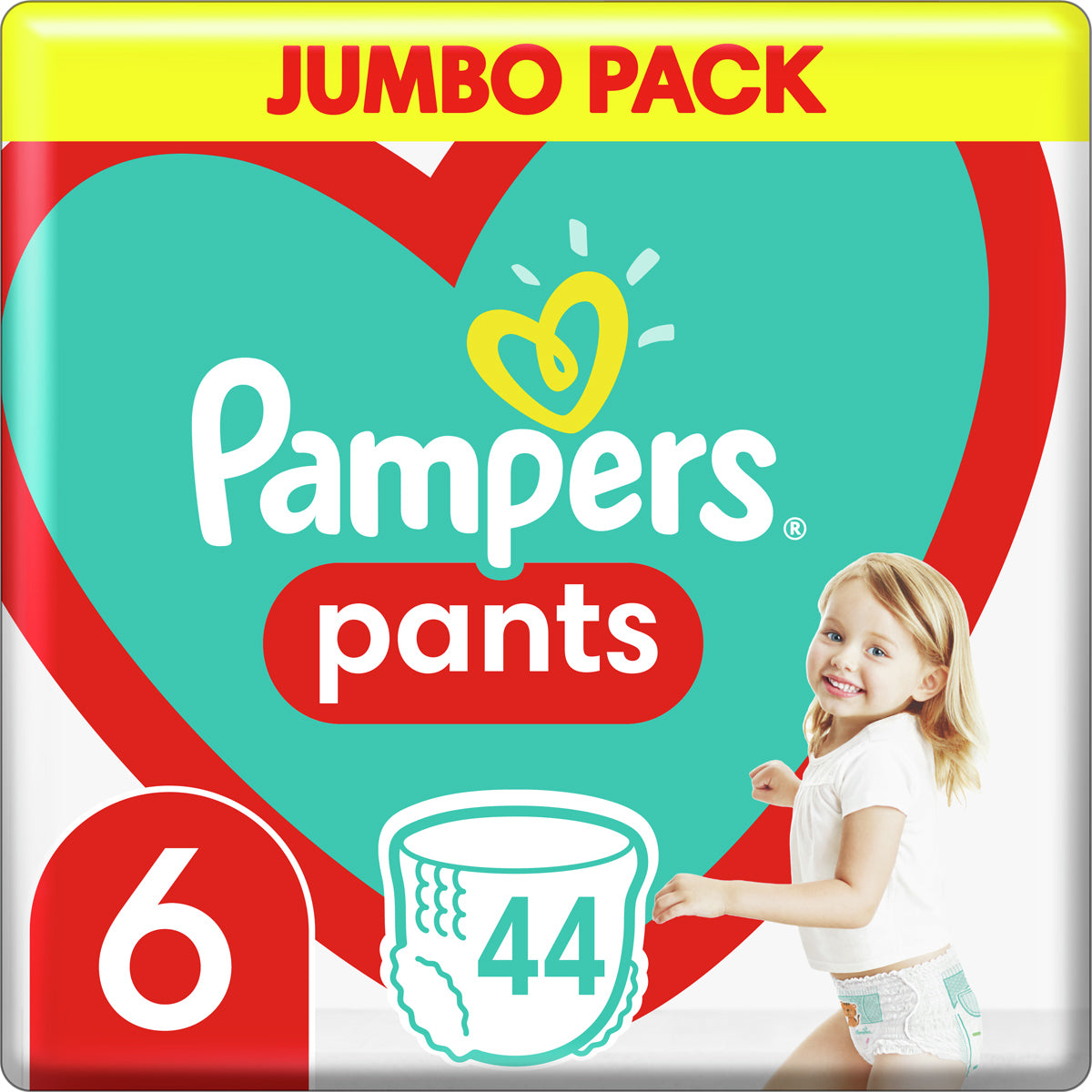 Pampers Pants Size 7 (Extra Large) Baby Pull-Up Diaper Pants, 40 pcs, 17+ kg - Image 2