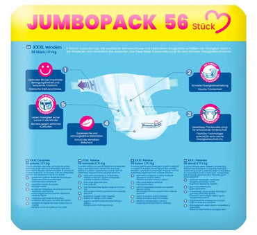Beauty Baby Premium Dry Size 8 Baby Diapers, 17+ kg, 56 pcs - Image 2