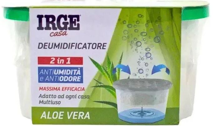Irge 2-in-1 Aloe Vera Odor & Moisture Absorber, 400 mL