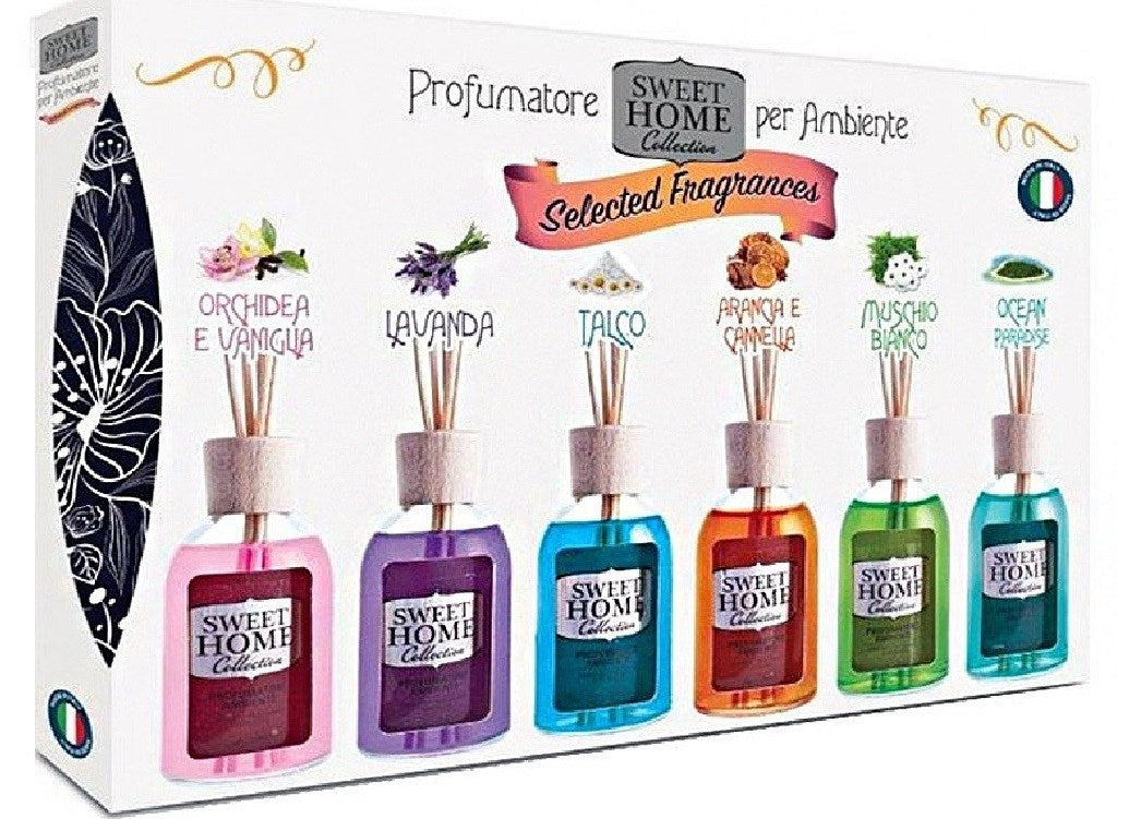 Sweet Home Home Fragrance Set, 6 x 30 mL