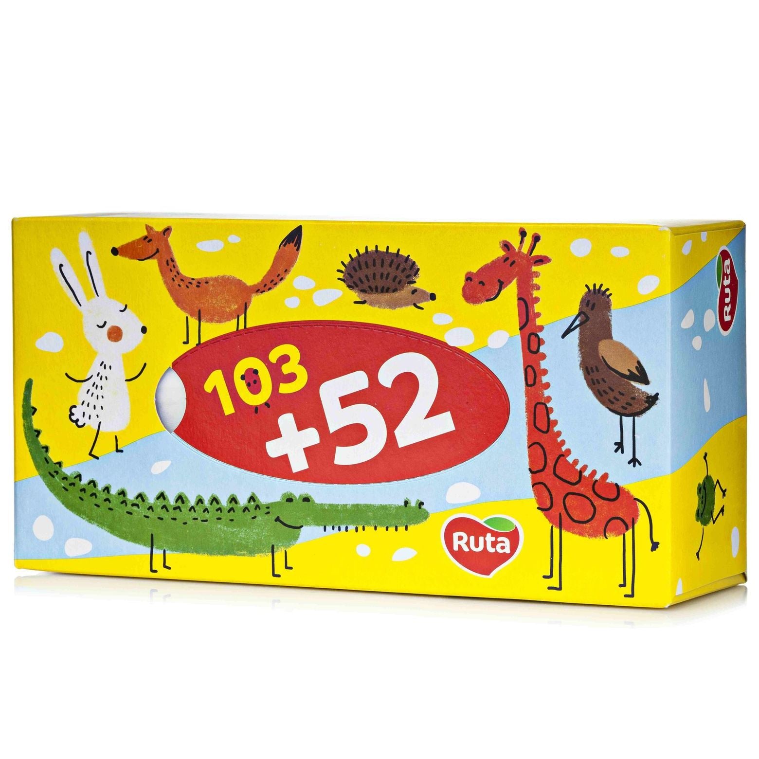 Ruta Kids Cosmetic Tissues Box, 103 + 52 sheets - Image 2