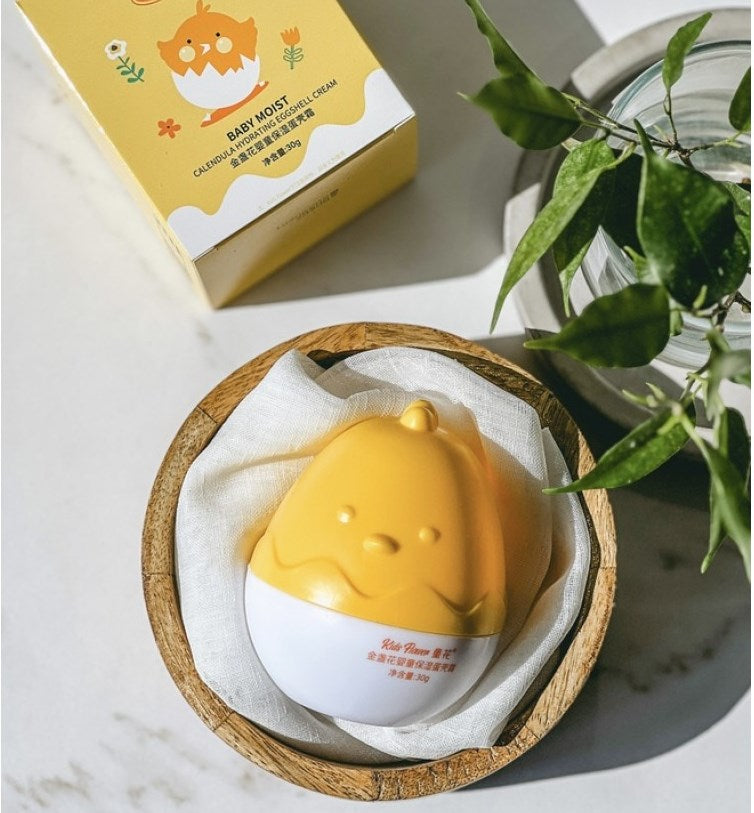 Kids Flower Calendula Egg-Shaped Moisturizing Kids' Cream, 30 g - Image 2