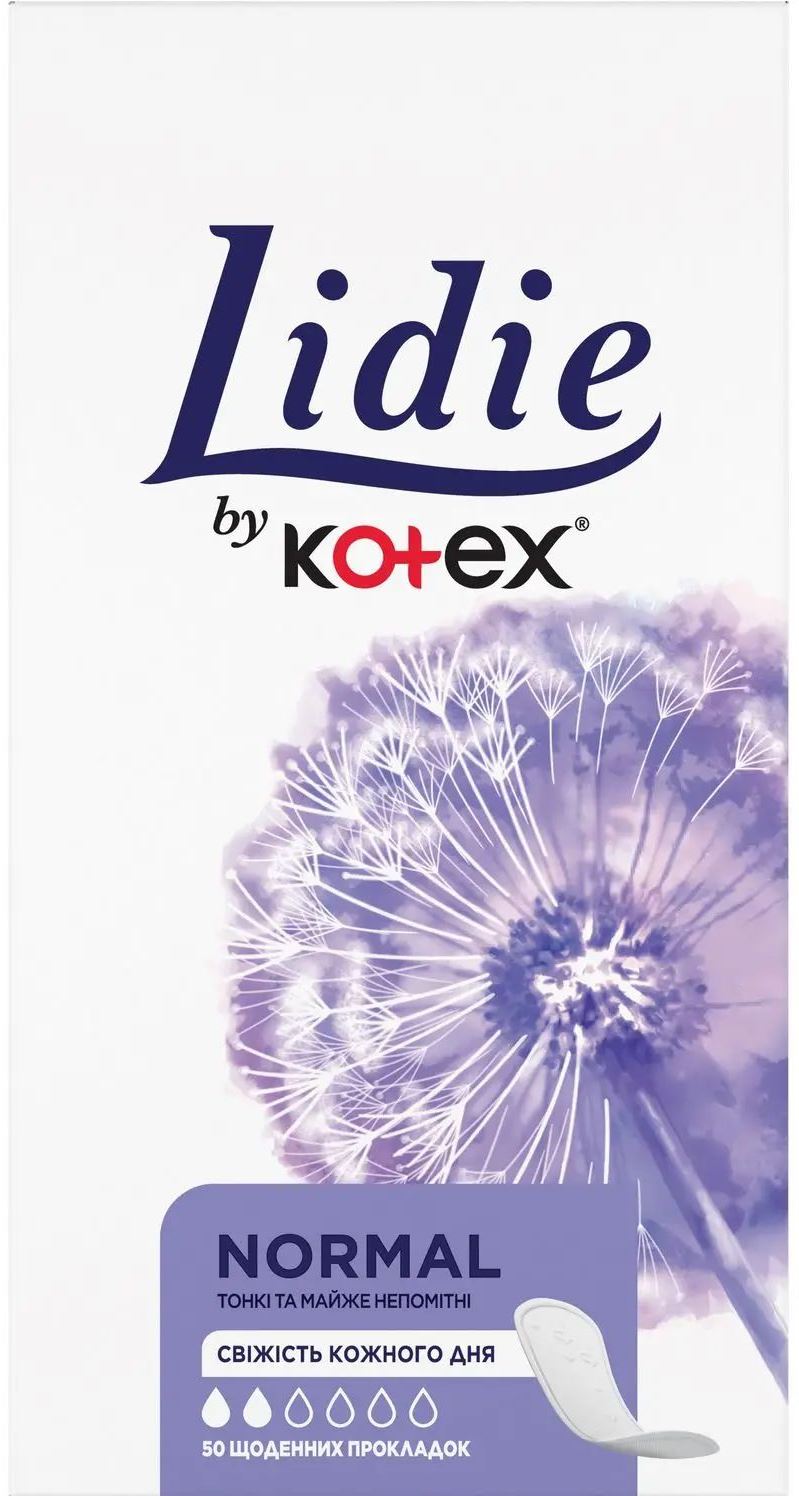 Lidie Normal Panty Liners, 50 pcs
