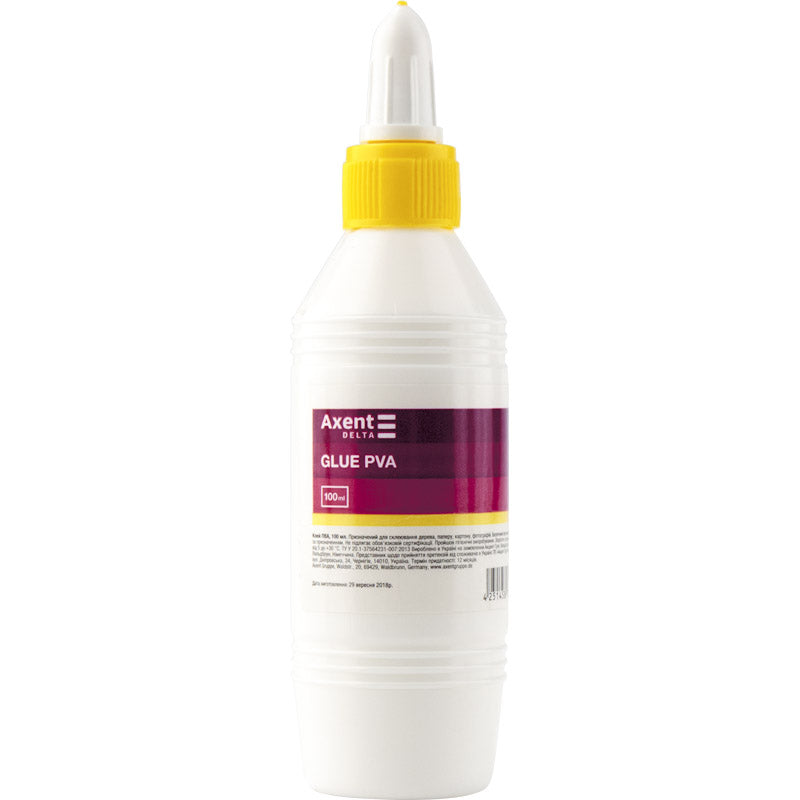 Axent Delta D7125 PVA Office Glue, 100 mL