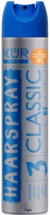 Kur Styling Classic Hold 3 Hair Spray, 300 mL