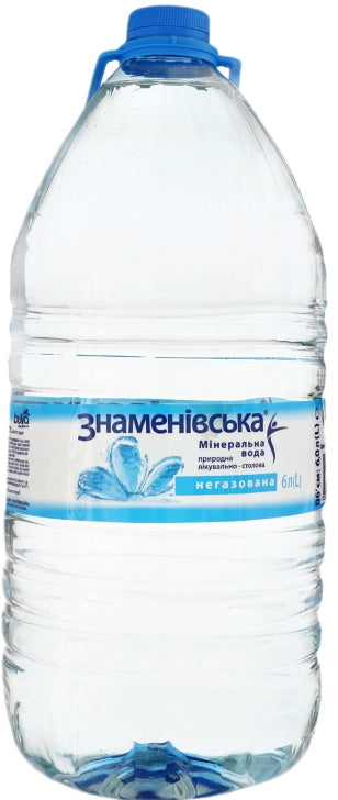 Znamenivska Still Mineral Water, 6 L