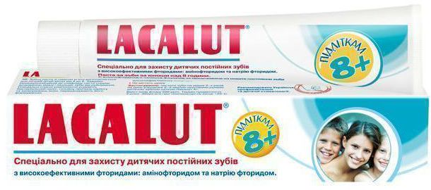 Lacalut Kids Toothpaste for Ages 8+, 50 mL